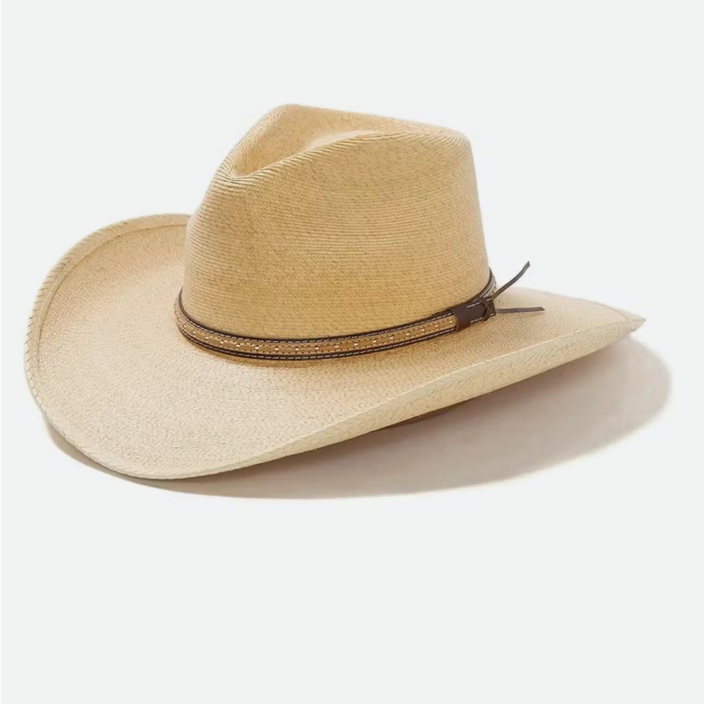 Sawmill Palm Leaf Western Hat